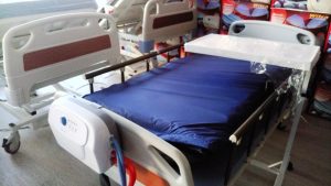 Tekerlekli hasta yatakları