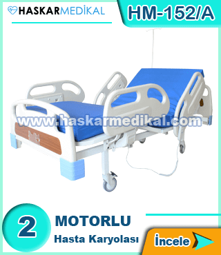 2 Hareketli Hasta Yatağı HM-152/A